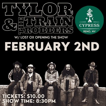 Cypress, Tylor & The Train Robbers with Lost Ox