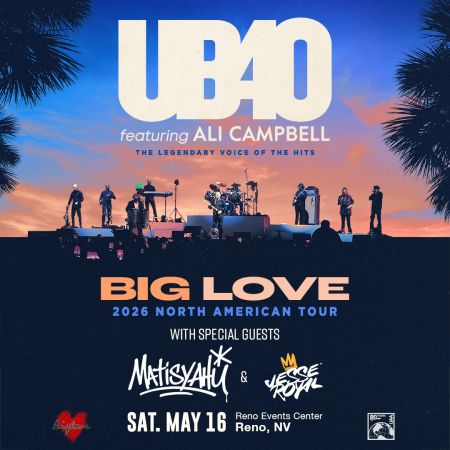 Reno Events Center, UB40 featuring Ali Campbell
