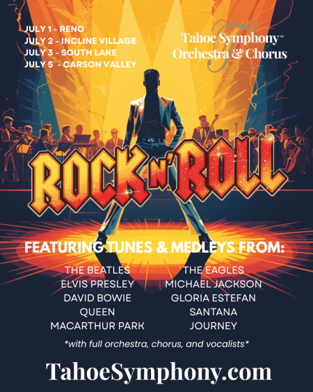 Tahoe Symphony Orchestra, Rock 'N' Roll Outdoor Concert Series (South Lake Tahoe)