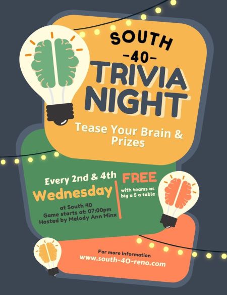 South 40, Trivia Night