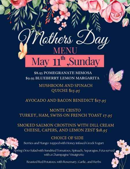 South 40, Mother's Day Breakfast Brunch