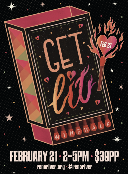 Reno Riverwalk District, Get Lit Wine Walk