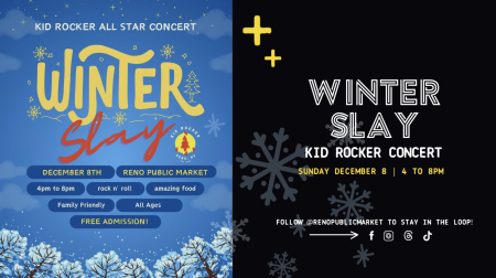 Reno Public Market, Kid Rocker Presents: Winter Slay Concert at RPM - Free Event