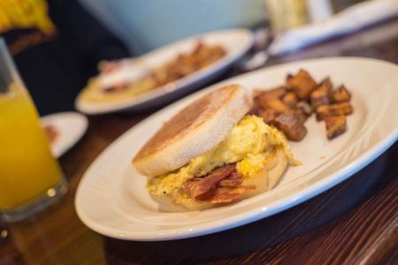 Creme Neighborhood Cafe and Catering Reno, Breakfast Sandwich