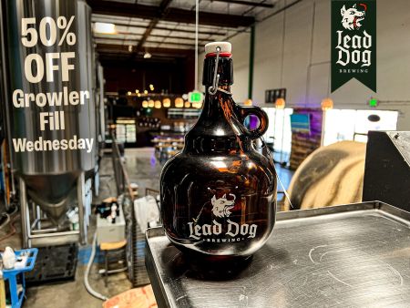 Lead Dog Brewing Co., 50% off Growler Fill Wednesday