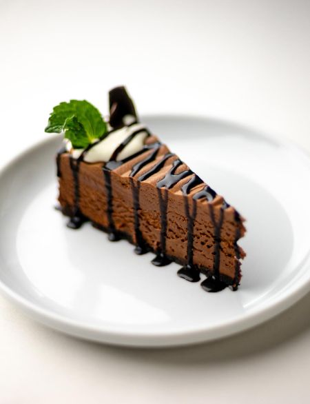 Bricks Restaurant, Belgian Chocolate Mousse Cake