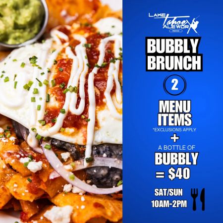 Lake Tahoe AleWorX Reno, Bubbly Brunch