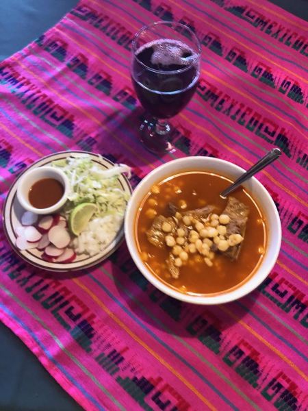 Si Amigos Mexican Restaurant, Saturdays Pork Pozole