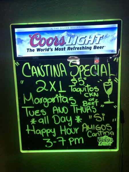 Si Amigos Mexican Restaurant, Cantina Special