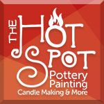 All Fired Up at The Hot Spot: Paint Your Own Pottery, Candle Making & More